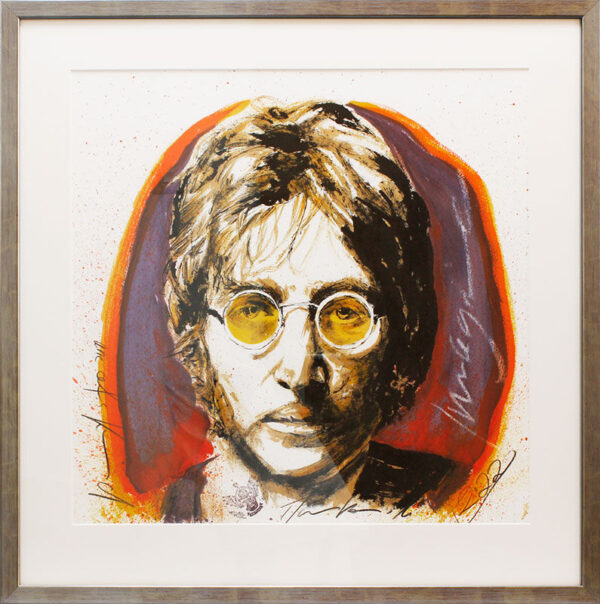 Thomas Jankowski Bilder - JOHN LENNON  - IMAGINE - Original Mischtechnik (Unikat...