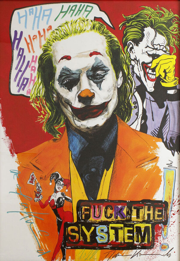 Thomas Jankowski Bilder - JOKER - Original Mischtechnik (Unikat)