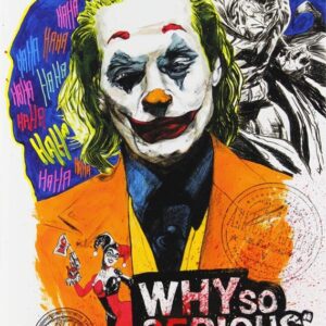 Thomas Jankowski Bilder - JOKER why so serious - MINI - Originale serielle Misch...
