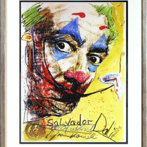 Thomas Jankowski - SALVADOR DALI -  Version mini - Original Mischtechnik (Unikat...