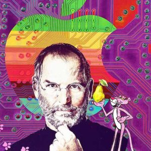 Thomas Jankowski Bilder - STEVE JOBS - Original Mischtechnik