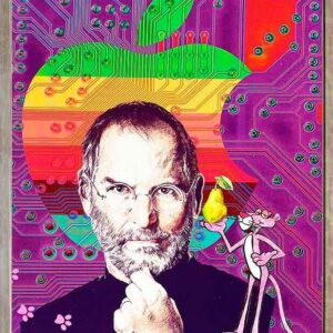 Thomas Jankowski Bilder - STEVE JOBS - Original Mischtechnik