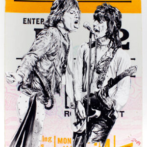 Thomas Jankowski Bilder - THE ROLLING STONES - Original Mischtechnik (Unikat)