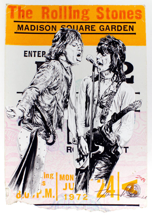 Thomas Jankowski Bilder - THE ROLLING STONES - Original Mischtechnik (Unikat)