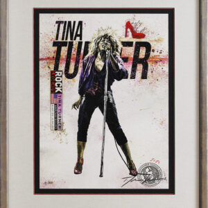 Thomas Jankowski - TINA TURNER - Version - klein - Original Mischtechnik (Unikat...