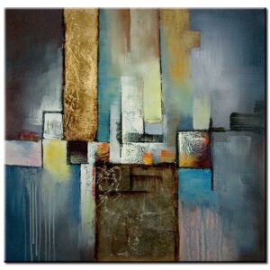 Totti Moreno - Abstract Variations - abstraktes Leinwandbild-90 x 90 cm