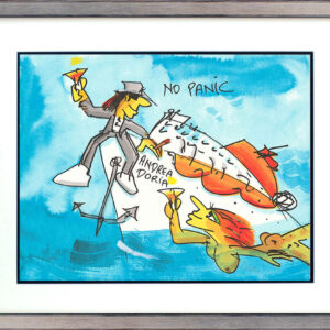 Udo Lindenberg Bilder - ANDREA DORIA - NO PANIC -  Original Siebdruck