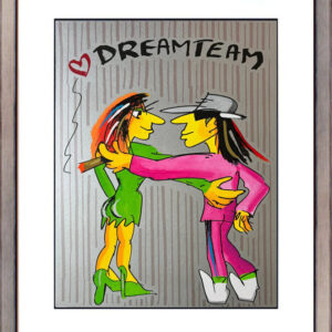 Udo Lindenberg Bilder - DREAMTEAM - Edition 2024 - Original Grafik handsigniert