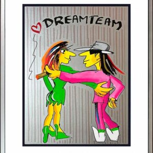 Udo Lindenberg Bilder - DREAMTEAM - Edition 2024 - Original Grafik handsigniert