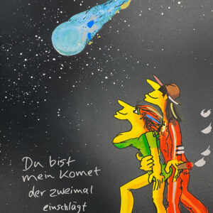 Udo LINDENBERG - Du bist mein KOMET der ZWEIMAL EINSCHLÄGT - ( BLACK Edition )