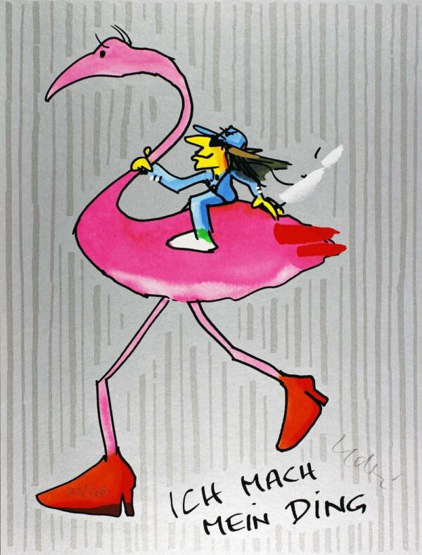 Udo Lindenberg Bilder - ICH MACH MEIN DING - INGO FLAMINGO EDITION 2024 - Origin...