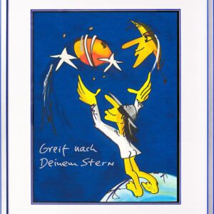 Udo Lindenberg Bilder - GREIF NACH DEINEM STERN - Edition 2021 - Original Grafik...