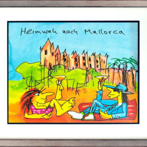 Udo Lindenberg Bilder - HEIMWEH NACH MALLORCA  - Edition 2024 - handsigniert
