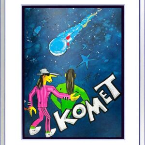 Udo Lindenberg Bilder - KOMET NO. 1 APACHE- Midnight Edition - Original Grafik h...