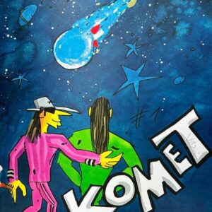 Udo Lindenberg Bilder - KOMET NO. 1 APACHE- Midnight Edition - Original Grafik h...