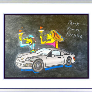 Udo Lindenberg Bilder - PANIK POWER PORSCHE - Edition 2025 - Original Grafik han...