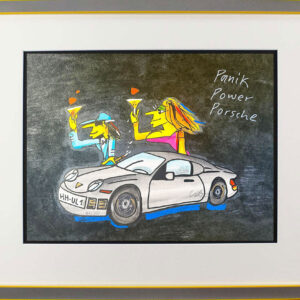 Udo Lindenberg Bilder - PANIK POWER PORSCHE - Edition 2025 - Original Grafik han...