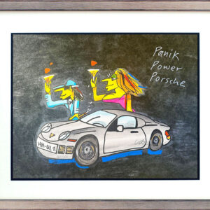 Udo Lindenberg Bilder - PANIK POWER PORSCHE - Edition 2025 - Original Grafik han...