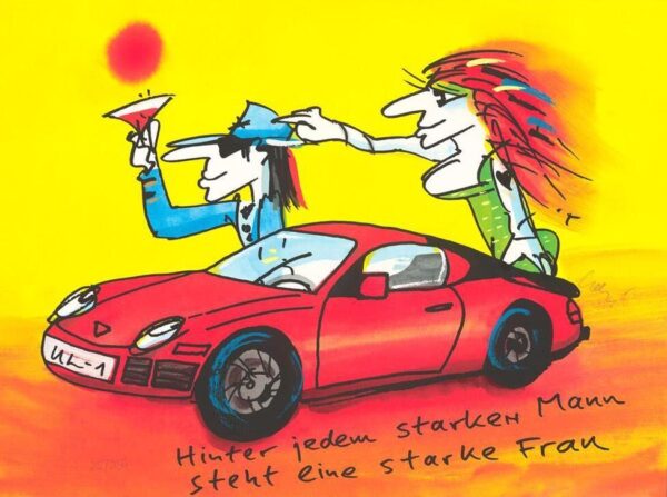 Udo Lindenberg Bilder - HINTER JEDEM STARKEN MANN STEHT EINE STARKE FRAU - Editi...