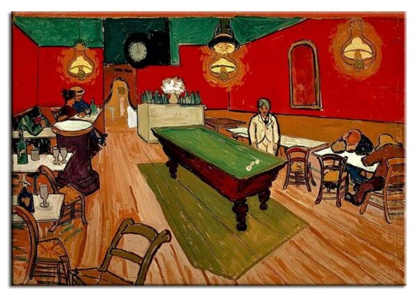Vincent van Gogh - Das Nachtcafe -40 x 60 cm