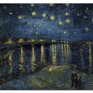 Vincent van Gogh - Sternennacht über der Rhone-30 x 40 cm