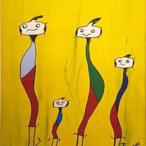1 Walter "80 Euro WALDI" Lehnertz - WALDINIS - original Siebdruck handsigniert