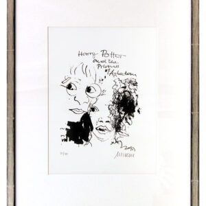 Armin Mueller-Stahl - Harry Potter Original Lithographie - limitiert und handsig...