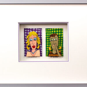 James Rizzi Bilder - A COUPLE OF BIRDS - HANDSIGNIERT