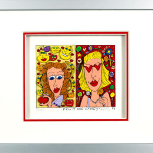 James Rizzi Bilder - Fruit and Candy - HANDSIGNIERT