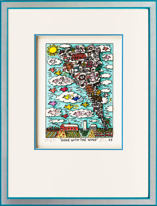 James Rizzi GONE WITH THE WIND handsigniert