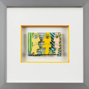 James Rizzi Bilder - HOW DO YOU DO - Handsigniert