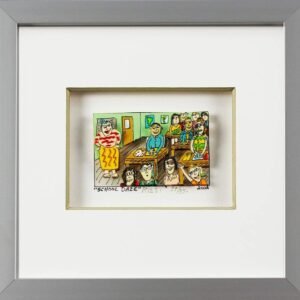 James Rizzi Bilder - SCHOOL DAZE - Handsigniert