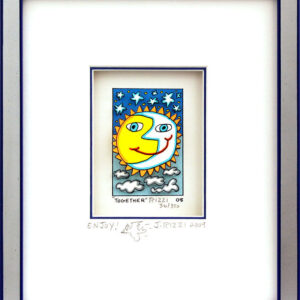 James Rizzi - TOGETHER - Original 3D Bild HANDSIGNIERT