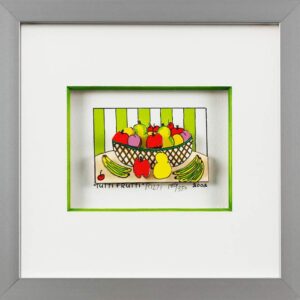 James Rizzi Bilder - TUTTI FRUTTI - Handsigniert