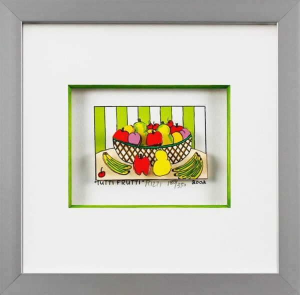 James Rizzi Bilder - TUTTI FRUTTI - Handsigniert