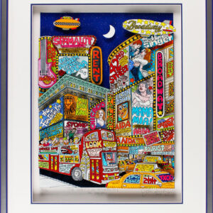 John Suchy - The light's on Broadway - Original 3D Bildobjekt - handsigniert