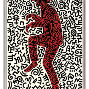 Otto Waalkes - HOMMAGE AN KEITH I - ORIGINAL PIGMENTGRAFIK AUF LEINWAND
