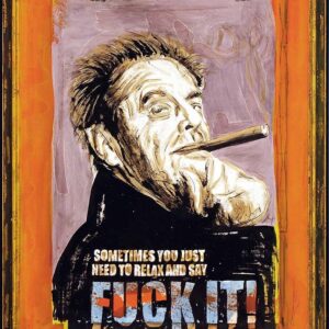 Thomas Jankowski Bilder - JACK NICHOLSON - FUCK IT - Original Mischtechnik (Unik...