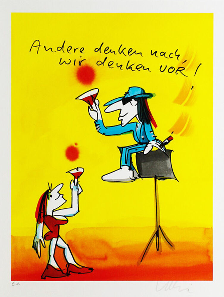 Udo Lindenberg Bilder - Andere denken nach
