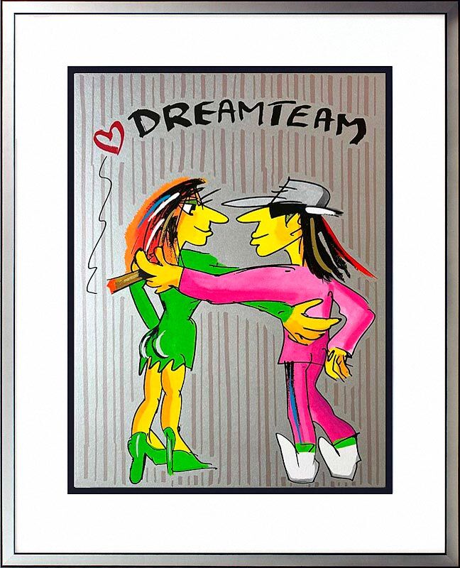 Udo Lindenberg Bilder - DREAMTEAM - Edition 2024 - Original Grafik handsigniert