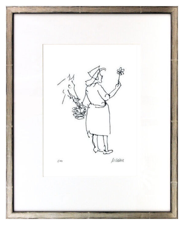 Armin Mueller-Stahl - BLUMENFREUNDE - Original Lithografie - limitiert und hands...