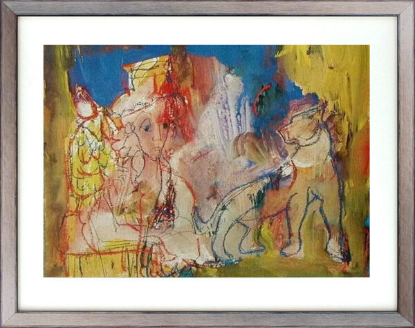 Armin Mueller-Stahl - Menschheitszirkus - Original Lithografie - limitiert und h...