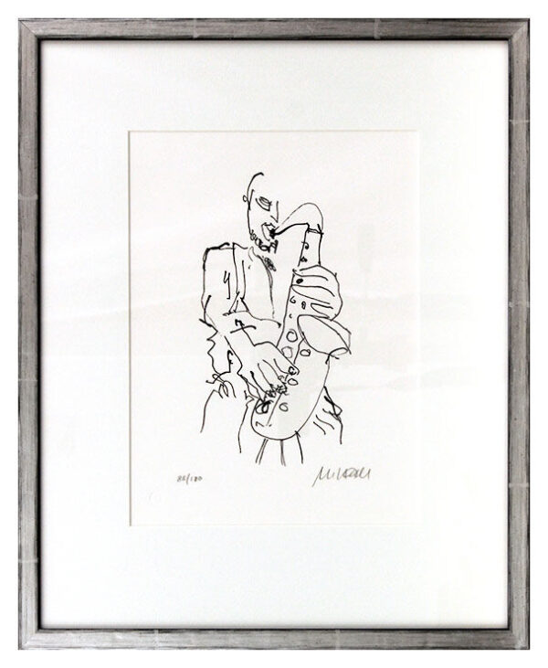 Armin Mueller-Stahl - On the wild side - Original Lithografie - limitiert und ha...