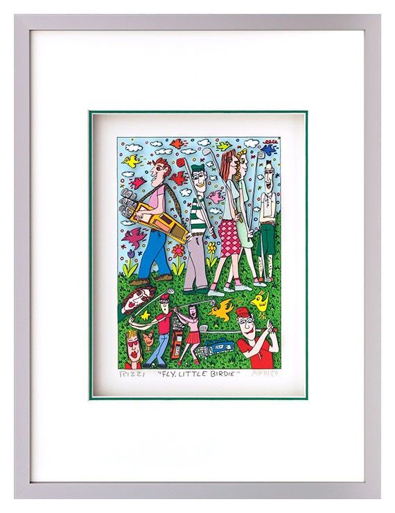 James Rizzi FLY LITTLE BIRDIE - ohne Rahmen