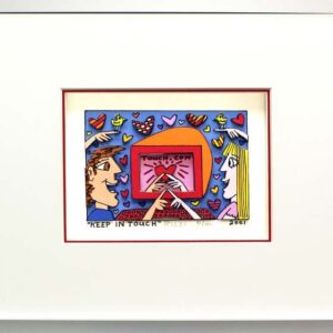 James Rizzi Bilder - KEEP IN TOUCH - HANDSIGNIERT