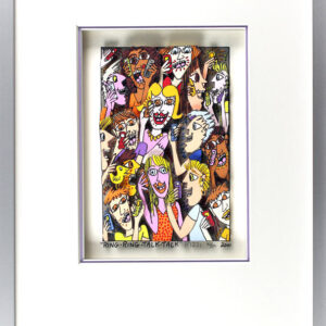 James Rizzi Bilder - RING RING TALK TALK - HANDSIGNIERT