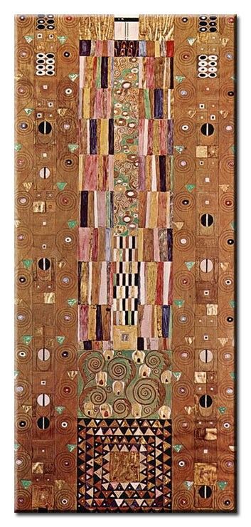 Gustav Klimt - Ritter - Stoclet-Fries-20 x 40 cm