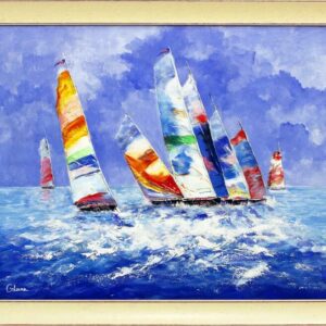 Christopher LUCCA - SEGELSCHIFFE  - Originalgemälde - UNIKAT