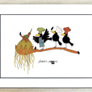 Michael Ferner - Spaghetti Arrabiata - Original Grafik