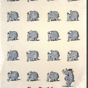 Otto Waalkes - BE DIFFERENT - OTTO I - ORIGINAL PIGMENTGRAFIK AUF LEINWAND